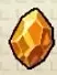 Orange faceted Refine Stone.